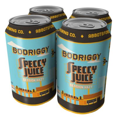 Bodriggy Speccy Juice Hazy Ipa Can 355mL Pack 4 | Liquorland