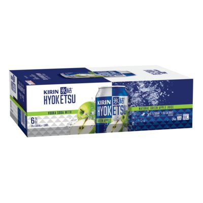 Kirin Hyoketsu Green Apple Can 330mL Carton 24 | Liquorland