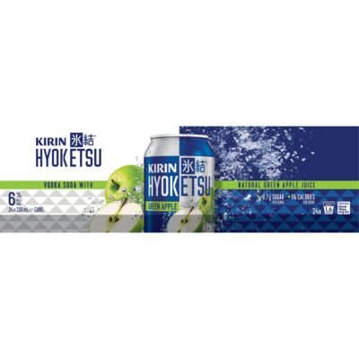 Kirin Hyoketsu Green Apple Can 330mL Carton 24 | Liquorland