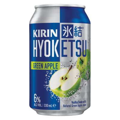 Kirin Hyoketsu Green Apple Can 330mL Each | Liquorland