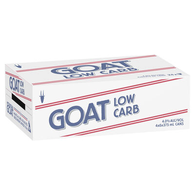Mountain Goat Low Carb Can 375mL Carton 24 | Liquorland
