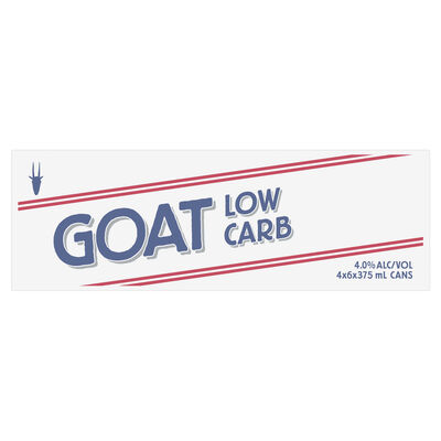 Mountain Goat Low Carb Can 375mL Carton 24 | Liquorland