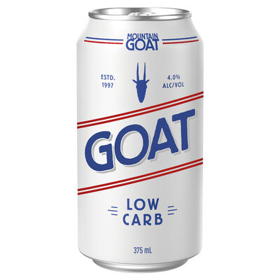 Mountain Goat Low Carb Can 375mL Each | Liquorland