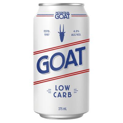 Mountain Goat Low Carb Can 375mL Each | Liquorland