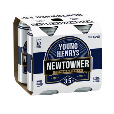 Young Henrys Newtowner 3 5 Can 375mL Pack 4 | Liquorland