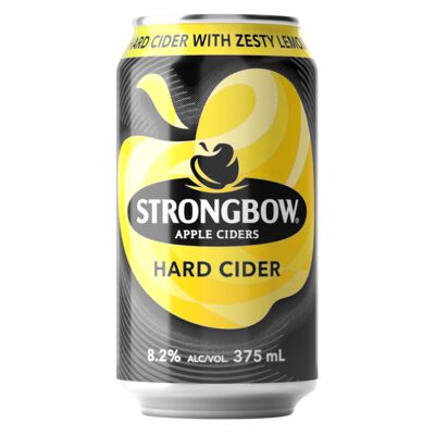 Strongbow Hard Cider With Zesty Lemon Can 375mL Each | Liquorland
