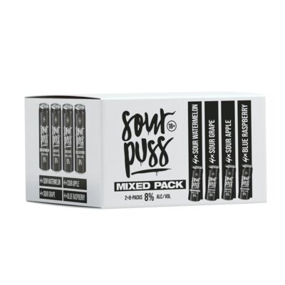 Sour Puss Rtd Mixed Pack Can 330mL Carton 16 | Liquorland