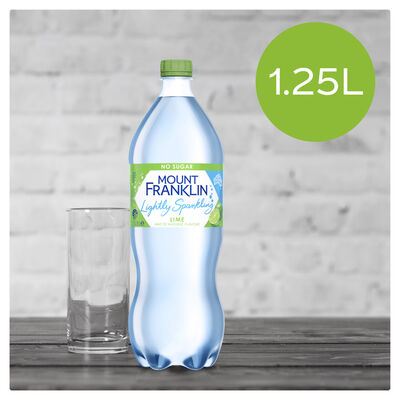 Mount Franklin Lightly Sparkling Lime 1 25l Each | Liquorland