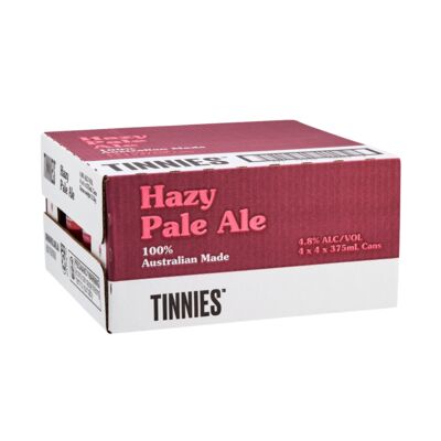 Tinnies Hazy Pale Can 375mL Carton 16 | Liquorland