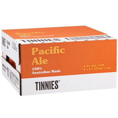 Tinnies Pacific Ale Can 375mL Carton 16 | Liquorland