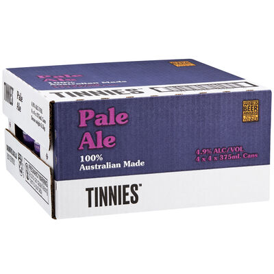 Tinnies Pale Ale Can 375mL Carton 16 | Liquorland