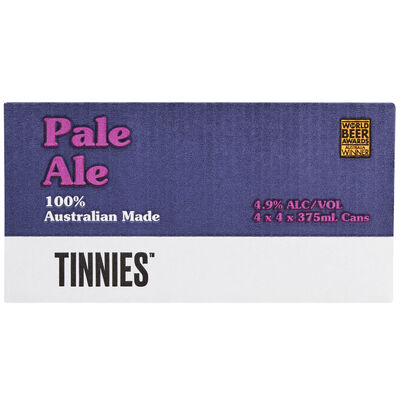 Tinnies Pale Ale Can 375mL Carton 16 | Liquorland