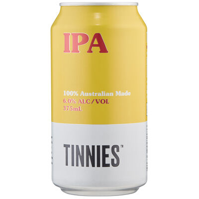 Tinnies Ipa 6 Can 375mL Each | Liquorland