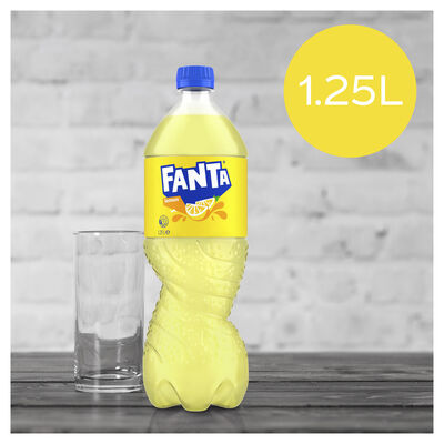 Fanta Lemon Soft Drink 1250mL Each | Liquorland